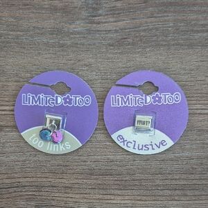 Limited Too Italian Charm Bracelet Charms